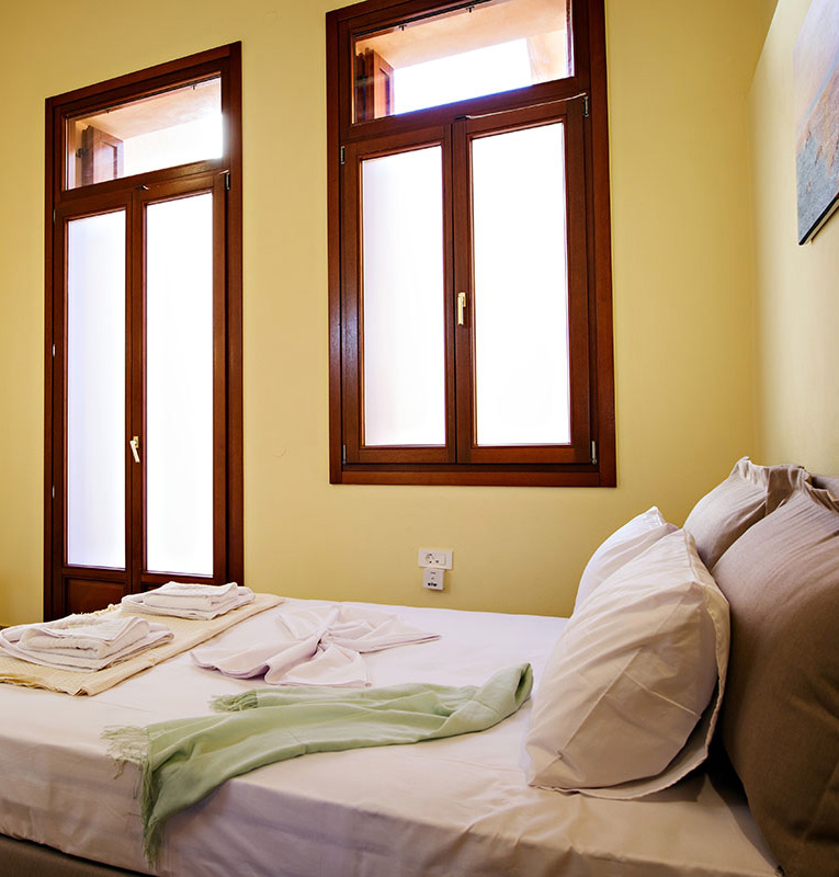 Odyssey Studios and Odyssey House Chania - Zeus Studio bedroom